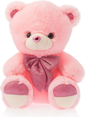 

Dimpy Stuff Bear W/Shining Nose Pink - 30 cm(Red)