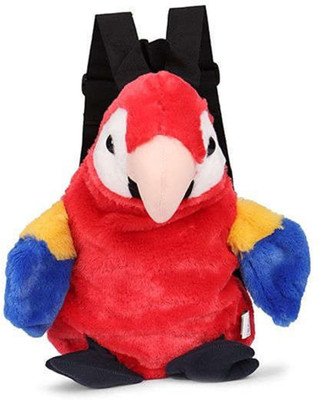 

kidoz kingdom WILD REPUBLIC SOFT BACKPACK - SCARLET MACAW - 30 cm(Multicolor)
