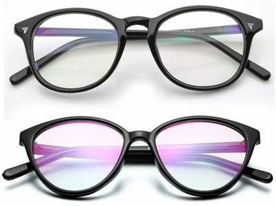 

Azmani Round, Cat-eye Sunglasses(Clear)