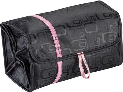 

Generic Travel Buddy 4 in 1 Roll N Go Cosmetic Bag Toiletry Organizer jewelery Bag Organizer(Black)
