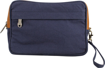 

Zobello Cosmetic Pouch(Blue), Ocean navy canvas