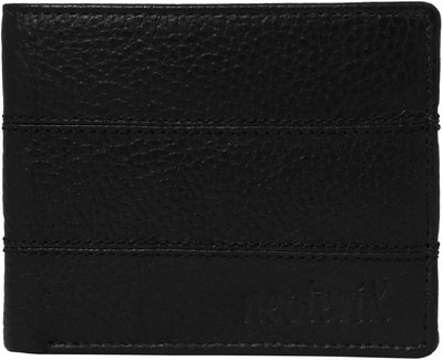 

Neoterix Men Black Genuine Leather Wallet(8 Card Slots)