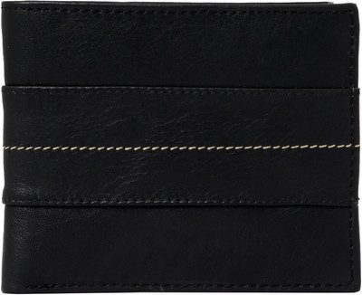 

Neoterix Men Black Genuine Leather Wallet(8 Card Slots)