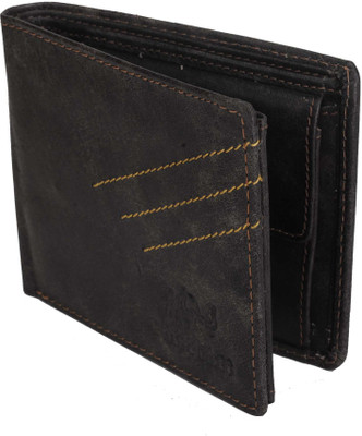

Bull Kraft Men Brown Genuine Leather Wallet(6 Card Slots), D brown -10