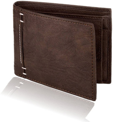 

Accezory Men Casual Brown Artificial Leather Wallet(4 Card Slots)