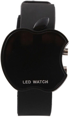 

vbenterprise APPLE CUT LED BLACK DIAL WATCH Watch - For Boys
