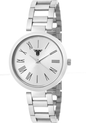 Traktime Youth Analogue Silver Dial & Chain Watch  - For Women   Watches  (Traktime)