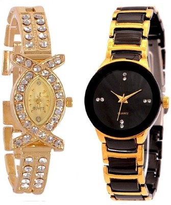 Rj creation Diamond Studded fashion Watch  - For Women   Watches  (RJ Creation)