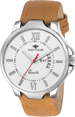 Eddy hager EH-106-BR Day and Date Watch  - For Men   Watches  (Eddy Hager)