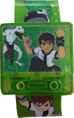 

SS Traders Green Ben10 Music And Light Watch - For Boys