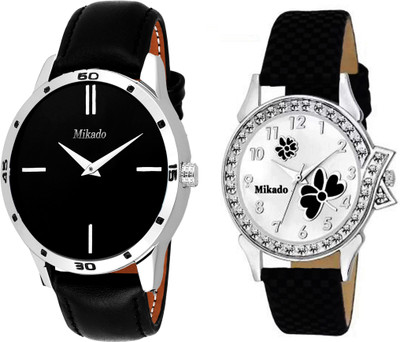 

Mikado Fashion Analog watches combo for Men's and Women Watch - For Men & Women