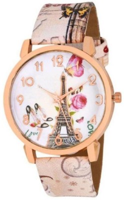 VB IMPEX STYLISH PINK EFFIEL TOWER ANALOG WATCH Watch  - For Girls   Watches  (VB IMPEX)