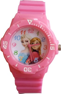 HILY Cute Pink frozen Kids Multicolour Watch - Good gifting Item Watch  - For Boys & Girls   Watches  (HILY)
