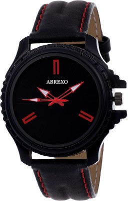 Abrexo Abx1269-BLK RD Gents Exclusive Stylish Design Modest Series Watch  - For Men   Watches  (Abrexo)