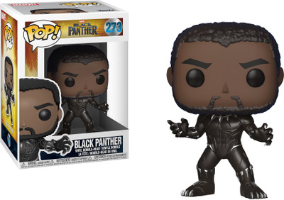 

Funko Pop Marvel: Black Panther- Black Panther W/ Chase(Brown)