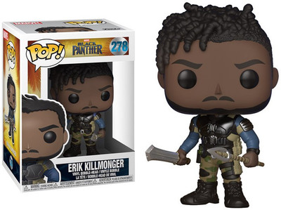 

Funko Pop Marvel: Black Panther- Killmonger W/ Chase(Multicolor)