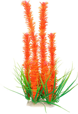 

Liger India Aquarium/ Fish Tank Decorative Artificial Plant Laterite Planted Substrate(Orange)