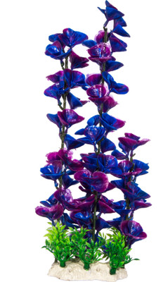 

Liger India Aquarium/ Fish Tank Decorative Artificial Plant Laterite Planted Substrate(Blue)