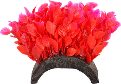 

Liger India Aquarium/ Fish Tank Decorative Artificial Plant Laterite Planted Substrate(Red)