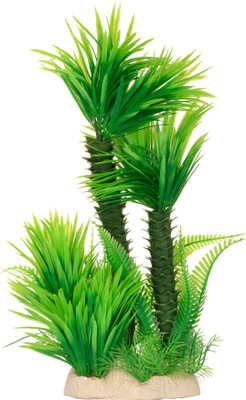 

Liger India Aquarium/ Fish Tank Decorative Artificial Plant Laterite Planted Substrate(Green)