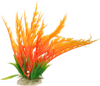 

Liger India Aquarium/ Fish Tank Decorative Artificial Plant Laterite Planted Substrate(Orange)