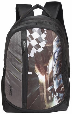 

Zwart KASTER-RACER 25 L Backpack(Black, Brown), Multicolor