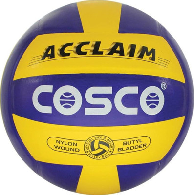 

Cosco Acclaim Volleyball - Size: (Pack of 1, Multicolor, Yellow