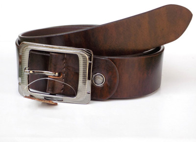 

Czar Enterprises Men Casual, Party, Formal, Evening Brown Genuine Leather Belt
