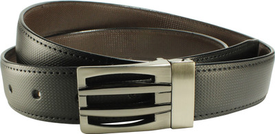 

Alfami Men Formal, Casual, Party Black, Brown Texas Leatherite Reversible Belt