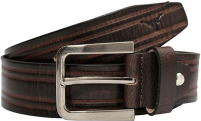 

Hidekraft Men Brown Genuine Leather Belt