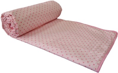 Vissage Damask Double Dohar for  AC Room(Cotton, Pink)