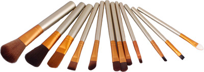 

Asraw Cosmetic Make UP Brush Set(Pack of 12)