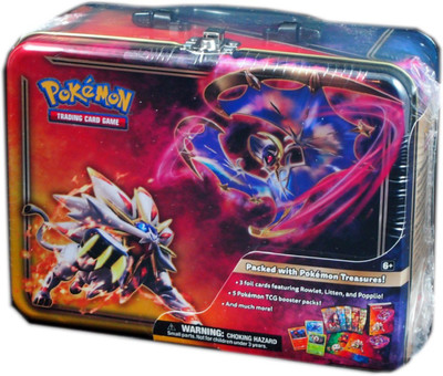 

AncientKart Pokemon Collectors Chest Tin with 120 cards and 3 booster packs(Multicolor)