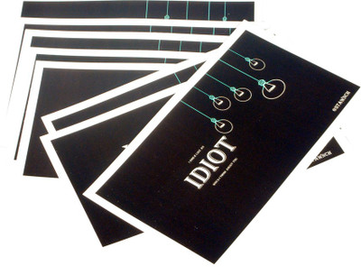 

STAWNCH 8 REASONS WHY I AM CRAZY FOR YOU CARDS[SET OF CARDS SIZE 6/3.5] Greeting Card(Black, Pack of 1)