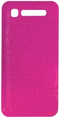 ACM Back Cover for Intex Aqua Y2 Pro(Pink, Cases with Holder, Silicon, Pack of: 1)