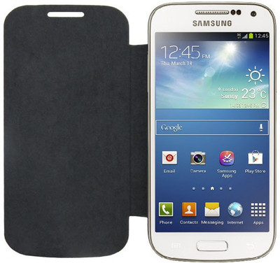 ACM Flip Cover for Samsung Galaxy S4 I9500(Black, Cases with Holder)