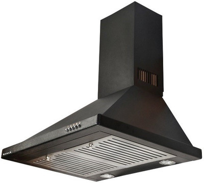 

Gamle Kitchen Olivia BLK 60 Wall Mounted Chimney(Black, Silver 1100 CMH)