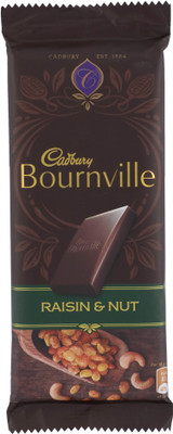 

Cadbury Bournville Raisin & Nuts Dark Chocolate Bars(80 g)