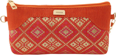 

Balee Fashions Party Orange Clutch