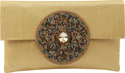 

Balee Fashions Party Gold Clutch