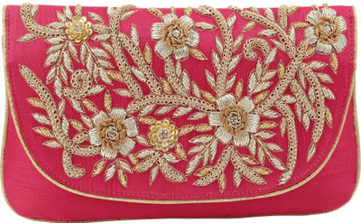 

Sunbeams Party Pink Clutch