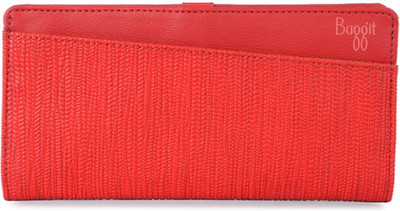 

Baggit Casual Red Clutch
