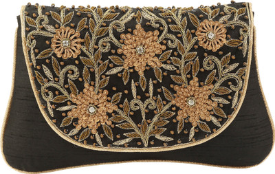 

Balee Fashions Party Black Clutch