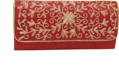 

Balee Fashions Party Maroon Clutch