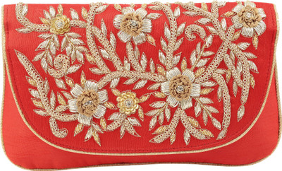 

Balee Fashions Party Red Clutch