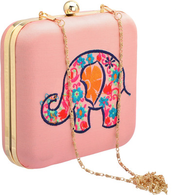 

Zephyrr Casual Pink Clutch
