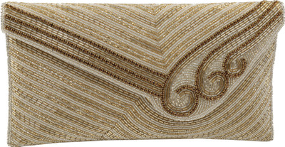 

Sunbeams Party Gold Clutch