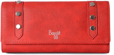 

Baggit Casual Red Clutch