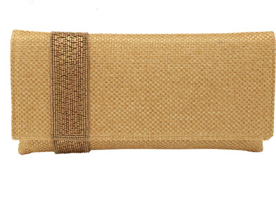 

Balee Fashions Party Gold Clutch