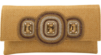 

Sunbeams Party Gold Clutch